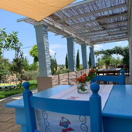 Le Cernicole Villa Melissano Buitenkant foto