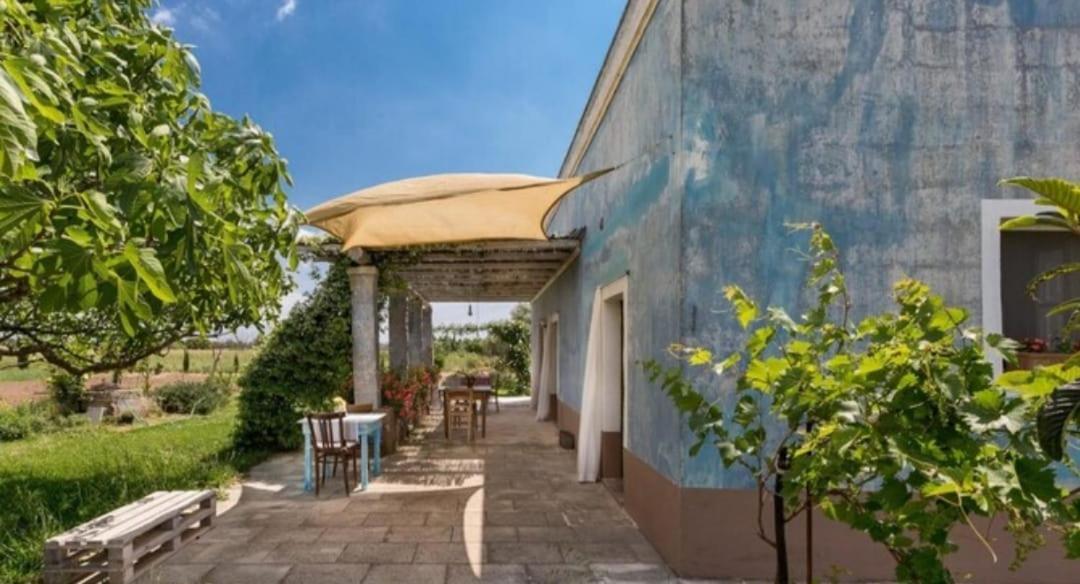 Le Cernicole Villa Melissano Buitenkant foto