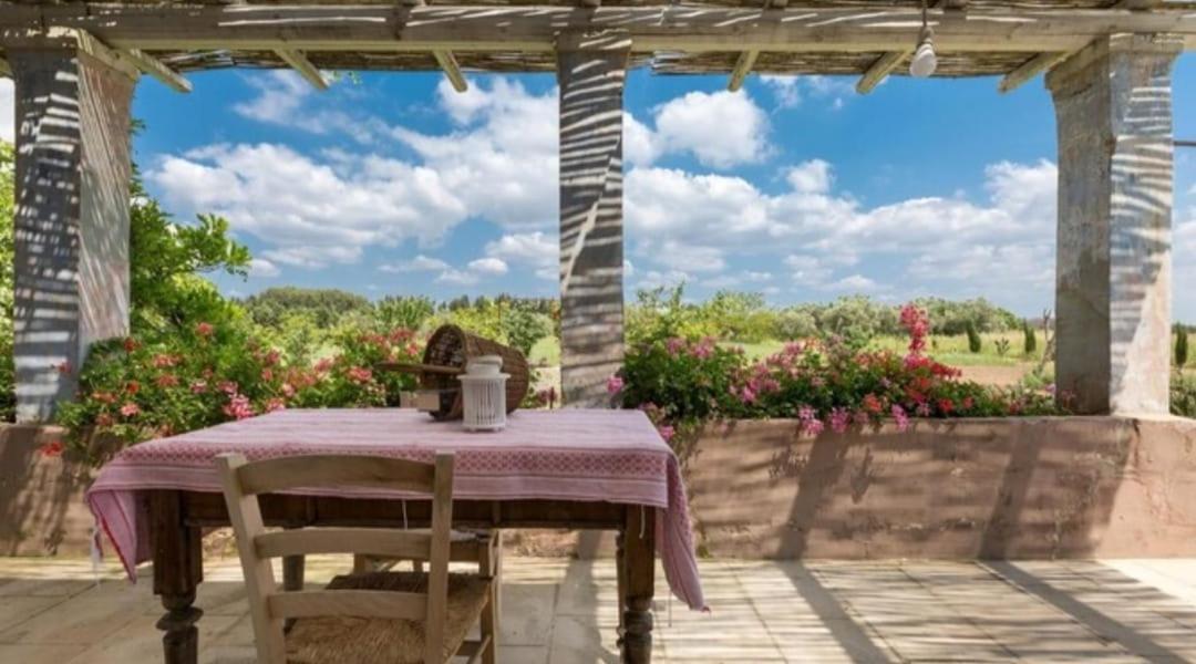 Le Cernicole Villa Melissano Buitenkant foto
