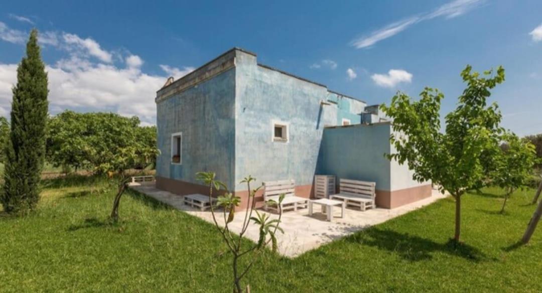 Le Cernicole Villa Melissano Buitenkant foto
