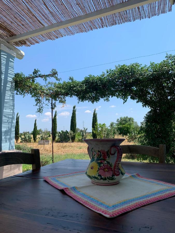 Le Cernicole Villa Melissano Buitenkant foto