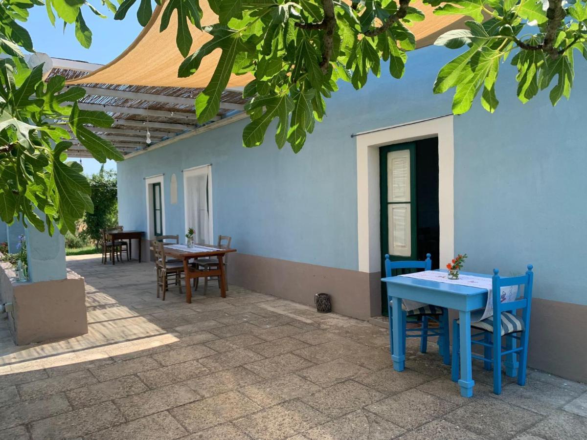 Le Cernicole Villa Melissano Buitenkant foto
